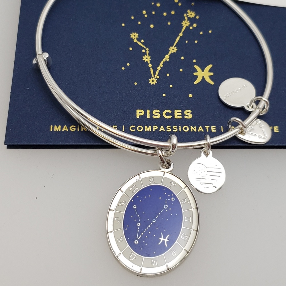 NWT Alex and Ani Pisces Celestrial Bangle